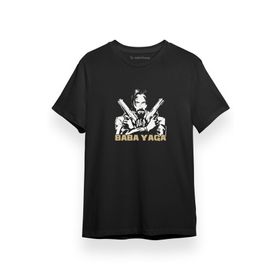 Tshirthane P17339S5790 Kısa Kol Siyah Erkek T-shirt