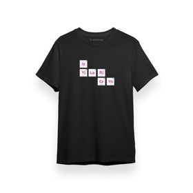 Tshirthane P17341S7880 Kısa Kol Siyah Erkek T-shirt