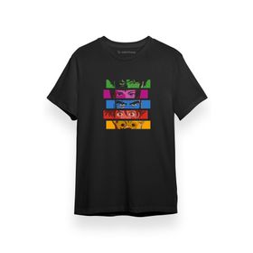Tshirthane P17367S7164 Siyah Erkek T-shirt