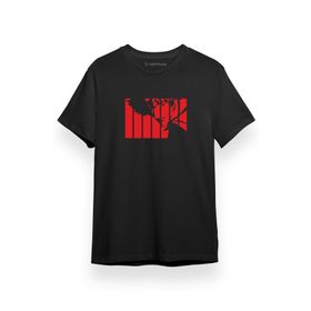 Tshirthane P17370S9121 Siyah Erkek T-shirt