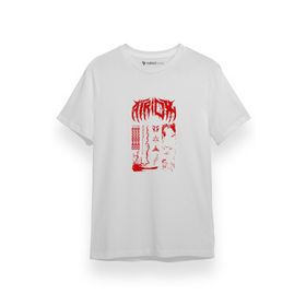 Tshirthane P17475S7355 Halo Atriox Aesthetic Erkek Beyaz T-shirt