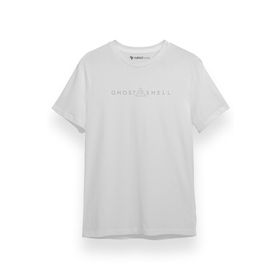 Tshirthane P17481S5764 Ghost In The Shell Anime White Logo Kısa Kol Erkek Beyaz T-shirt