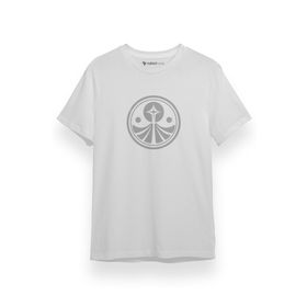 Tshirthane P17488S2274 Foundation Logo Beyaz Erkek T-shirt