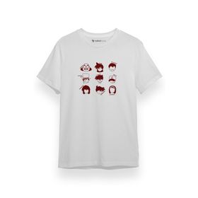 Tshirthane P17500S3437 Kısa Kol Beyaz Erkek T-shirt
