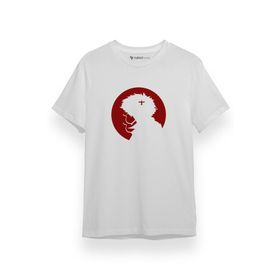 Tshirthane P17508S3540 Cowboy Bebop Spike Spiegel Space Beyaz Erkek T-shirt