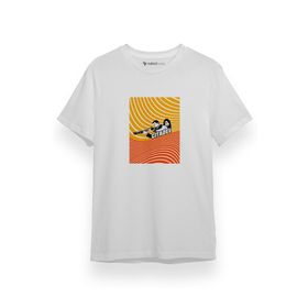 Tshirthane P17515S6081 Kısa Kol Beyaz Erkek T-shirt