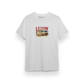 Tshirthane P17522S6137 Kısa Kol Beyaz Erkek T-shirt