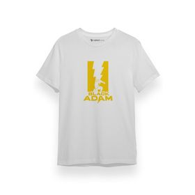 Tshirthane P17530S9048 Black Adam Protect Beyaz Erkek T-shirt