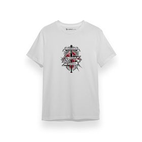 Tshirthane P17551S7879 Kısa Kol Beyaz Erkek T-shirt