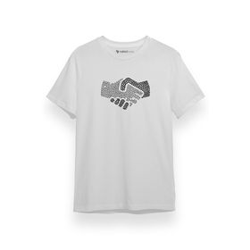 Tshirthane P17585S1468 Kısa Kol Beyaz Erkek T-shirt