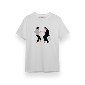 Tshirthane P17599S8334 Kısa Kol Beyaz Erkek T-shirt