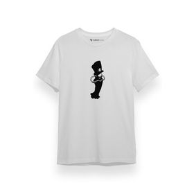 Tshirthane P17670S1353 Boogiepop Phantom Minimal Beyaz Erkek T-shirt