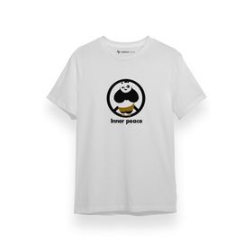 Tshirthane P17686S7451 Kısa Kol Beyaz Erkek T-shirt