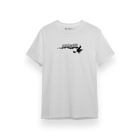 Tshirthane P17721S7730 Halloween Witch Kısa Kol Erkek Beyaz T-shirt