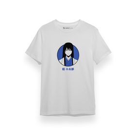 Tshirthane P17729S9012 Gintama Anime Kotaro Minimal Kısa Kol Erkek Beyaz T-shirt