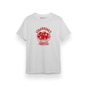 Tshirthane P17824S251 Kısa Kol Beyaz Erkek T-shirt