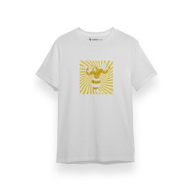 Tshirthane P17895S2120 Kısa Kol Beyaz Erkek T-shirt