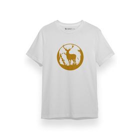 Tshirthane P17904S6311 Kısa Kol Beyaz Erkek T-shirt