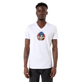 Tshirthane P18294S1677 Beyblade Laban Vanot With Leopard Beyaz Erkek T-shirt