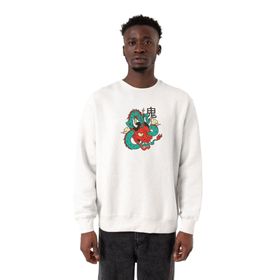 Tshirthane P18729S3799 Beyaz Erkek Sweatshirt