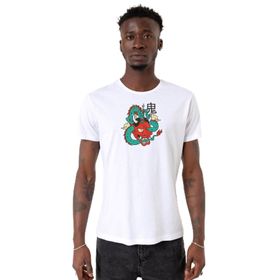 Tshirthane P18739S998 Bisiklet Yaka Beyaz Erkek T-shirt