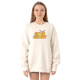 Tshirthane P19054S1268 Ekru Kadın Sweatshirt