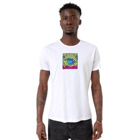 Tshirthane P19143S5722 Bisiklet Yaka Beyaz Erkek T-shirt