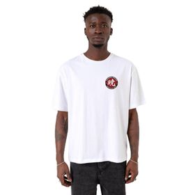 Tshirthane P19334S1333 Bisiklet Yaka Beyaz Erkek T-shirt