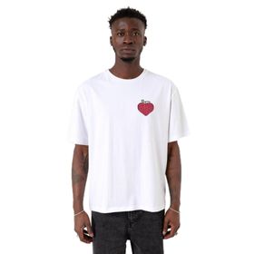 Tshirthane P19360S2037 Oversize Beyaz Erkek T-shirt