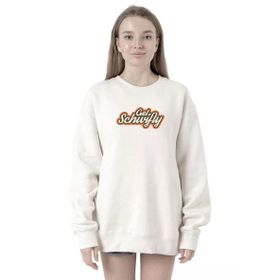 Tshirthane P19609S1007 Rick and Morty Get Schwifty Beyaz 2ip Kadın Sweatshirt