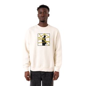 Tshirthane P19791S1874 Ekru Erkek Sweatshirt