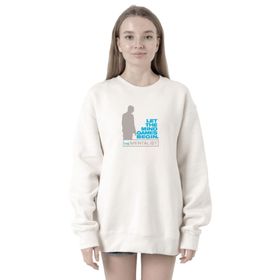 Tshirthane P19816S1596 The Mentalist Let the Mind Beyaz 2ip Kadın Sweatshirt