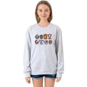 Tshirthane P19911S8541 Top Gun Maverick Badge Layout Group Grimelanj 2ip Kadın Sweatshirt