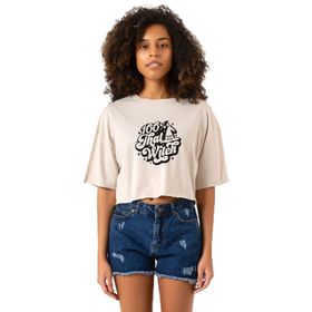 Tshirthane P20108S9328 Bej Kadın T-shirt