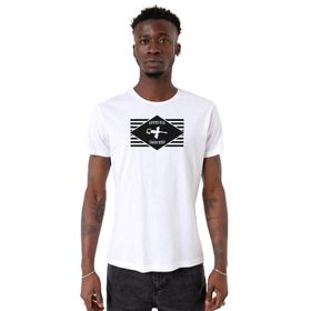 Tshirthane P20664S644 Bisiklet Yaka Beyaz Erkek T-shirt