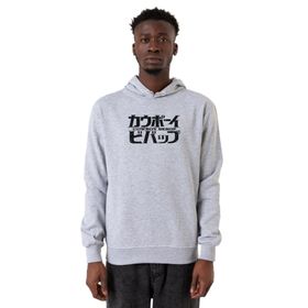 Tshirthane P20684S9765 Cowboy Bebop Retro Letter Logo Grimelanj Kapüşonlu 3ip Erkek Sweatshirt