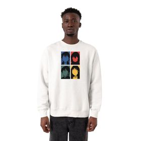 Tshirthane P21008S2666 Beyaz Erkek Sweatshirt