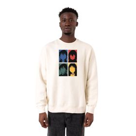 Tshirthane P21010S809 Ekru Erkek Sweatshirt