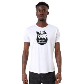 Tshirthane P21905S3132 Bisiklet Yaka Beyaz Erkek T-shirt