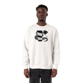 Tshirthane P22005S4844 Beyaz Erkek Sweatshirt