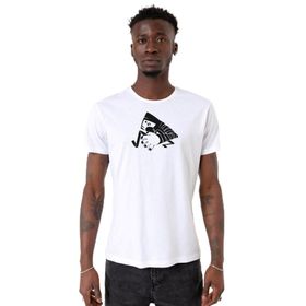 Tshirthane P22035S6355 Bisiklet Yaka Beyaz Erkek T-shirt