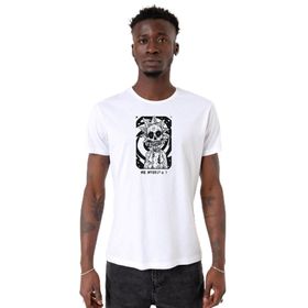 Tshirthane P22608S6027 Bisiklet Yaka Beyaz Erkek T-shirt