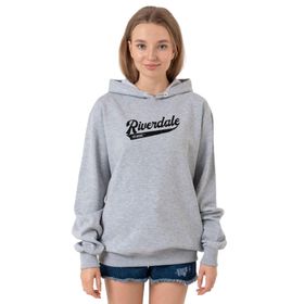 Tshirthane P22628S996 Riverdale Bronx New York City Grimelanj 3ip Kapüşonlu Kadın Sweatshirt