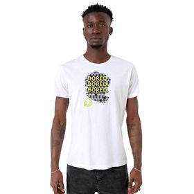 Tshirthane P22892S9364 Bisiklet Yaka Beyaz Erkek T-shirt