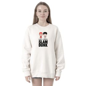 Tshirthane P22948S6375 Slam Dunk First Slam Dunk Beyaz 2ip Kadın Sweatshirt