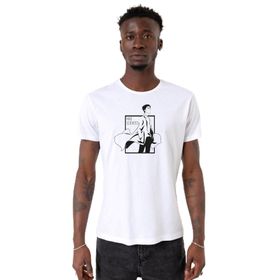 Tshirthane P23036S2805 Bisiklet Yaka Beyaz Erkek T-shirt