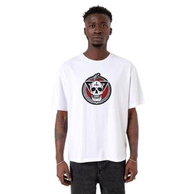 Tshirthane P23210S6903 Bisiklet Yaka Beyaz Erkek T-shirt