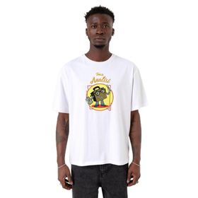 Tshirthane P23299S1583 Oversize Beyaz Erkek T-shirt
