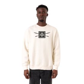 Tshirthane P23370S5454 Ekru Erkek Sweatshirt