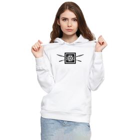 Tshirthane P23379S8910 The Wheel Of Time Aiel 3ip Kapşonlu Kadın Beyaz Sweatshirt